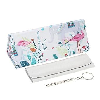 Buy MITIME Lovely Foldable Glasses Case Magnet Closure -Multi color ...