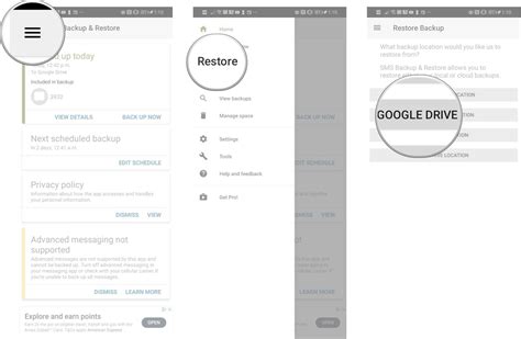 Image result for Restore Text Messages Android