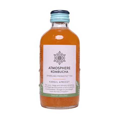 Order Kargil Apricot Kombucha Probiotic Drink Online - Atmosphere ...