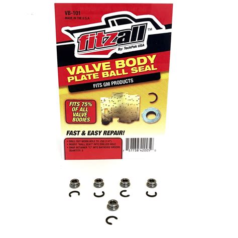 700R4 4L60 4L60E 4L65E Valve Body Plate Ball Seal Repair Set of 5 GM VB ...