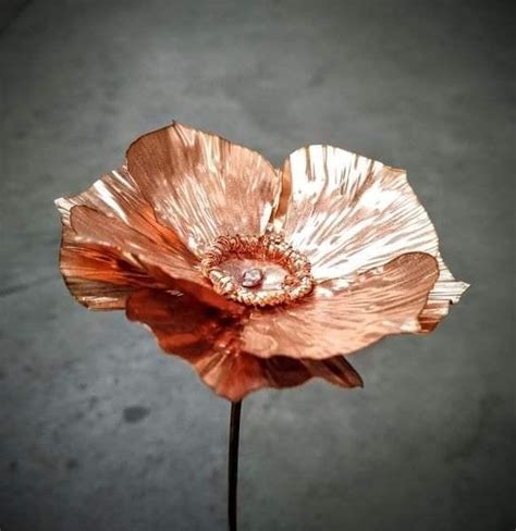 Image result for Copper Flower Tutorial