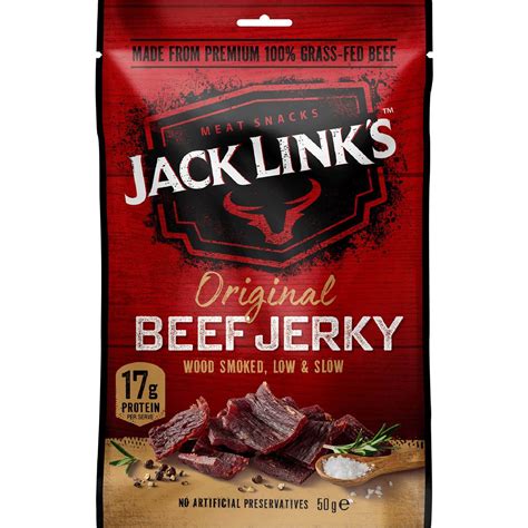 Jack Link's Original Beef Jerky 50g | Woolworths