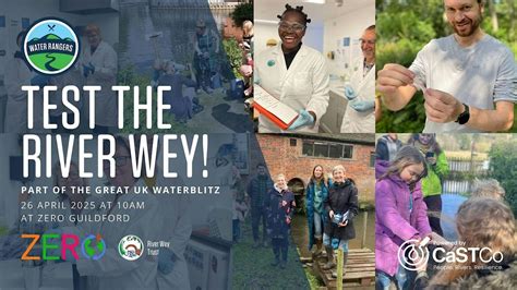 Test the River Wey! Earth Day water quality blitz event, Walnut Tree ...