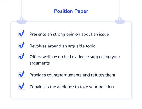 Image result for Position Paper Topics