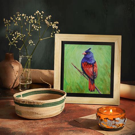 Emberiza Lathami - Wall Painting – islandrangoli