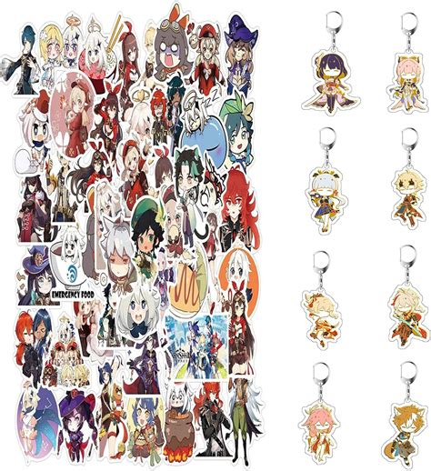 POYWALE Keychain Stickers Merch-Acrylic Character | Ubuy India