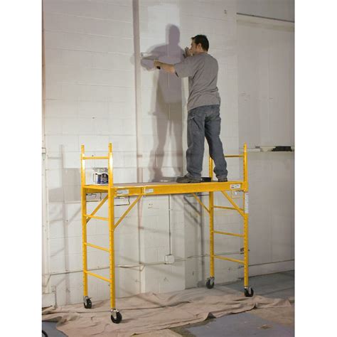 Pro-Series by Buffalo Tools Scaffolding Steel 6-ft H x 2.5-ft W x 6-ft ...