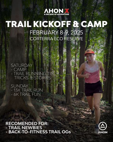 Ahon X: Trail Kickoff & Camp, Corterra Eco Reserve, Antipolo, 8 ...