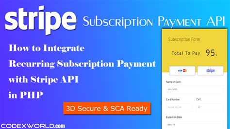 Image result for Stripe Subscription Tutorial