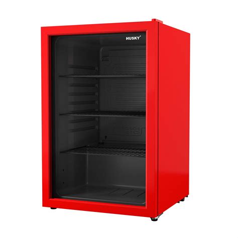 Husky 131L Beverage Refrigerator 4.6 C.ft. Freestanding Mini Fridge ...