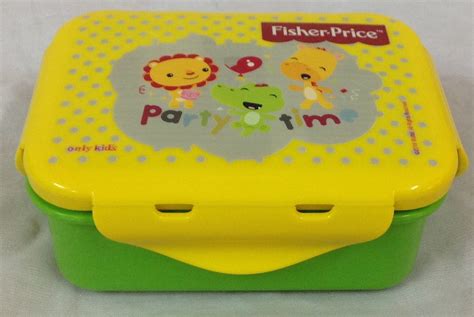 Buy Fisher Price Mini Plastic Lunch Box Tiffin - Pink by Only Kidz ...