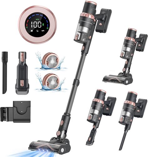 MARKO Aspiradora Inalámbrica, 23Kpa Aspiradora de Mano con Potente ...