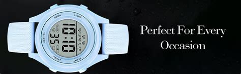 ON TIME OCTUS Digital Unisex Multi-Functional Waterproof Sports Watches ...