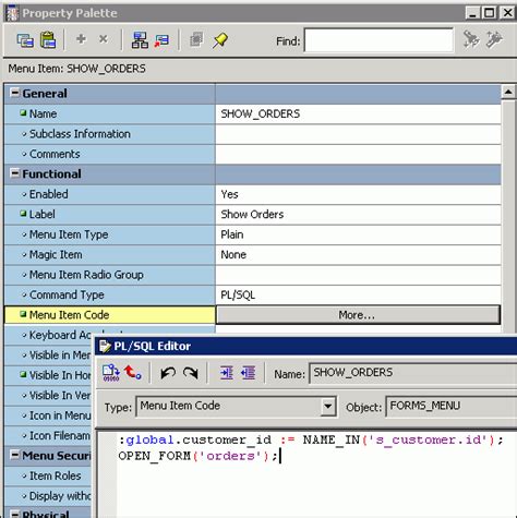 Image result for Oracle Form Sample