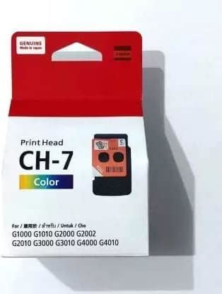 CH7 Tri-Color Print Head Ink Cartridge Replacement for Canon Printers ...