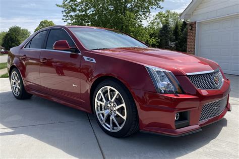 4,600-Mile 2010 Cadillac CTS-V Sedan 6-Speed for sale on BaT Auctions - sold for $55,500 on June ...