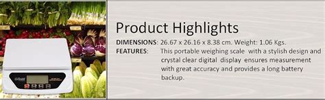 iScale Digital Kitchen and Multipurpose Weighing Machine Capacity upto ...