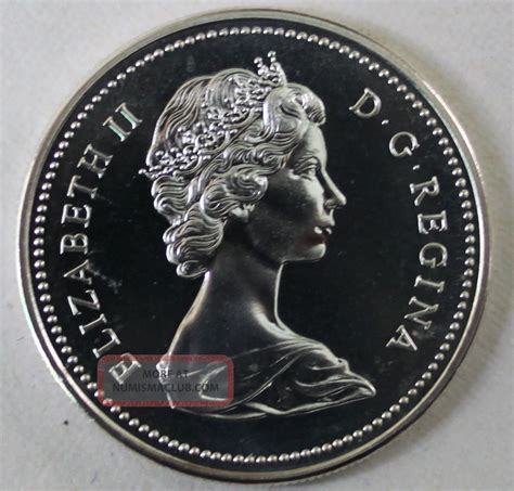 1973 Silver Dollar Canadian Mounted Police $1 Coin Rcmp One Dollar Complete