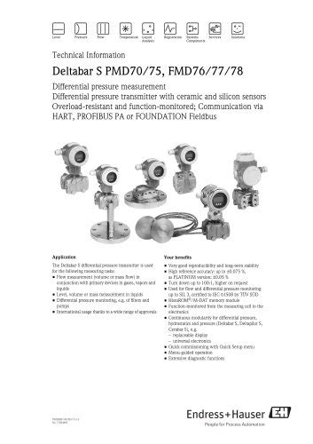 FMP51 - Endress+Hauser AG - PDF Catalogs | Technical Documentation ...