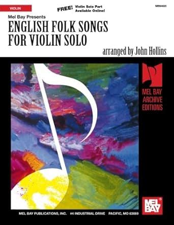 English Folk Songs for Violin Solo : Amazon.in: Books