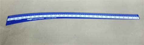 Leg Curve Plastic Tailoring Scale (60 Cm) Blue : Amazon.in: Home & Kitchen