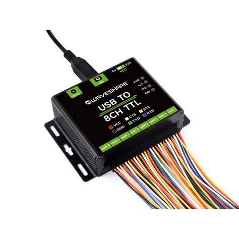 Buy Industrial USB TO 8CH TTL Converter, USB to UART, Multi Protection ...