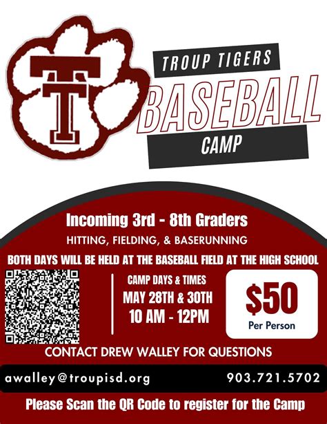 Summer Sports Workouts & Camps | Troup ISD