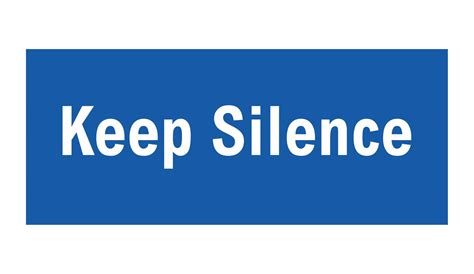 Buy SANA Digital India Keep Silence Emergency Sign | Water Proof Eco ...