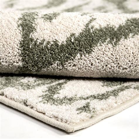 Orian Rugs Reflections Nakai 5 x 8 Green Indoor Abstract Mid-century ...