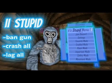 BEST FREE MENU??? | ii's Stupid Menu | Gorilla Tag Mods - YouTube