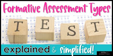 Image result for Types of Formative Assessment