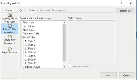 Using Hyperlinks in PowerPoint 的图像结果
