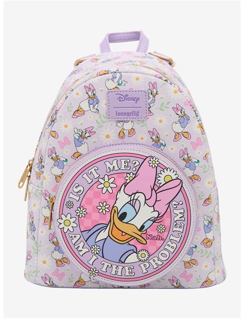 Loungefly Disney Daisy Duck Am I The Problem? Mini Backpack | Hot Topic
