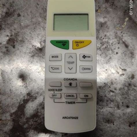 Image result for Fujitsu Split AC Remote Control