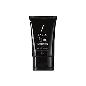Buy Faces Go Chic Foundation, Natural 02, 35ml Online at Low Prices in ...