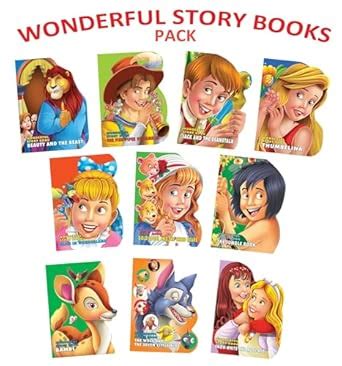 Buy Wonderful Story Shape 10 Board Books Pack for Children Age 3 -8 ...