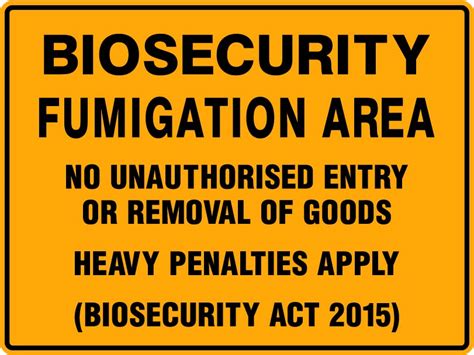 Image result for Fumigation Sign
