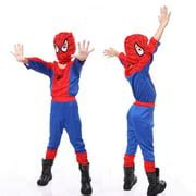 Buy Superhero Spiderman Halloween Costume Clothes Child Fancy Dress Up ...