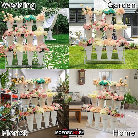 Moforchory flower bar stand, flower display stand with 12 India | Ubuy