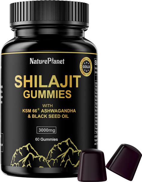 Amazon.com: Better Alt Pure Himalayan Shilajit Gummies with 100% Shilajit |High Potency Gold ...