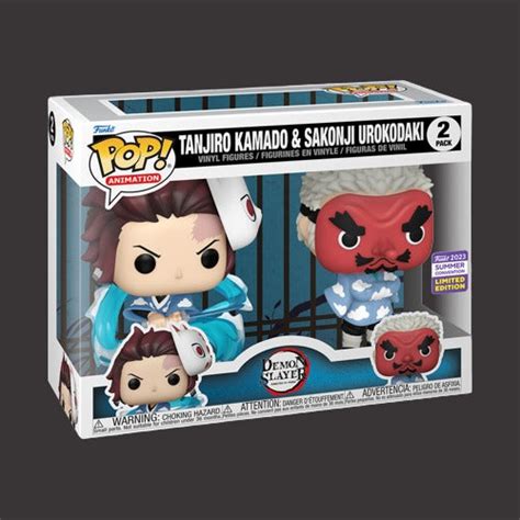 Demon Slayer: Tanjiro & Sakonji Urokodaki 2-Pack [SDCC '23 Exclusive ...