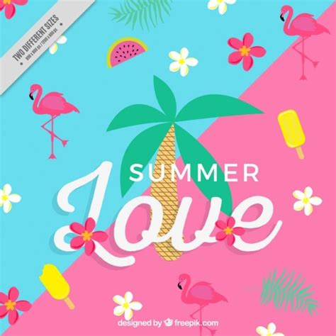 Vrolijke zomer achtergrond | Gratis Vector