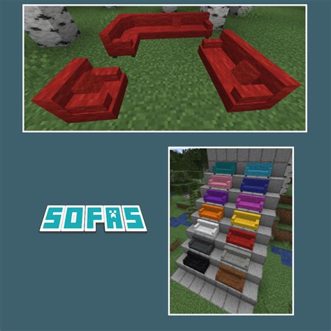 Minecraft Seating Mods 的图像结果