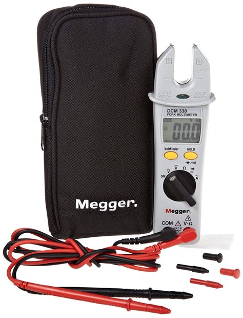 Skyking Megger DCM330 CAT IV Fork Multimeter, 1000V DC Voltage, 200A AC ...