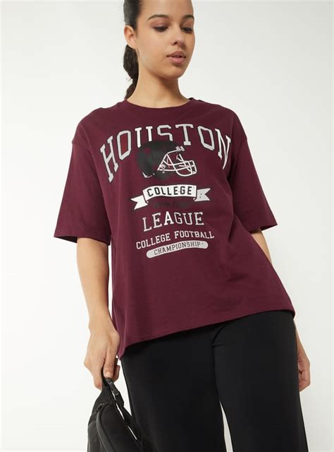 Buy Women Printed Oversized T-shirt Online at just Rs. 499.0 ...