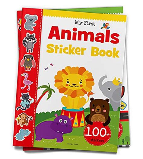 Image result for Animal Sticker Book