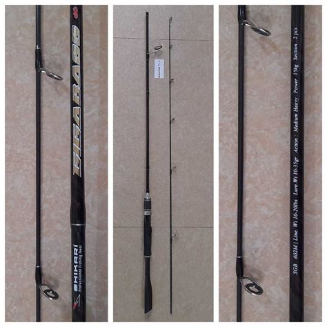 Jual Joran Pancing Carbon Solid Shikari Panjang 180cm Cocok Untuk Kolam ...
