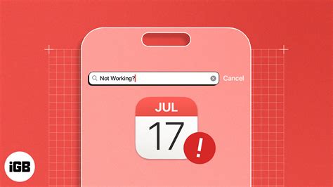 How to fix iPhone Calendar Search not working in iOS 17.5