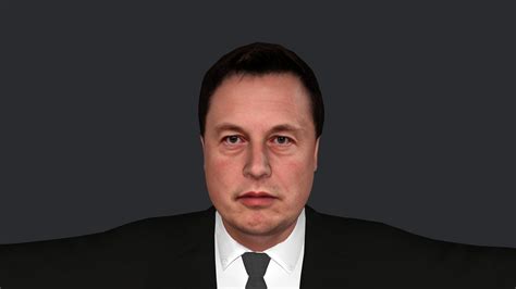 3D Elon Musk Hyper Realistic Full Body Fully Rigged 3D Character ...