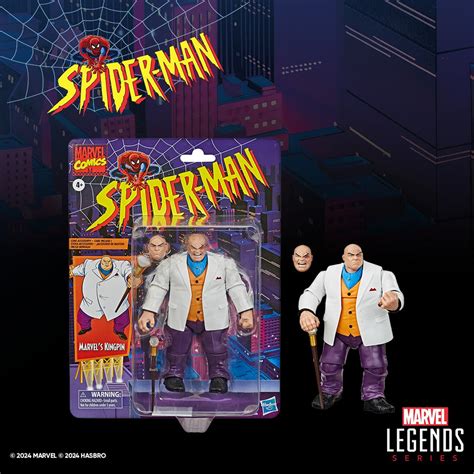 Spider-Man Retro Marvel Legends Kingpin Action Figure